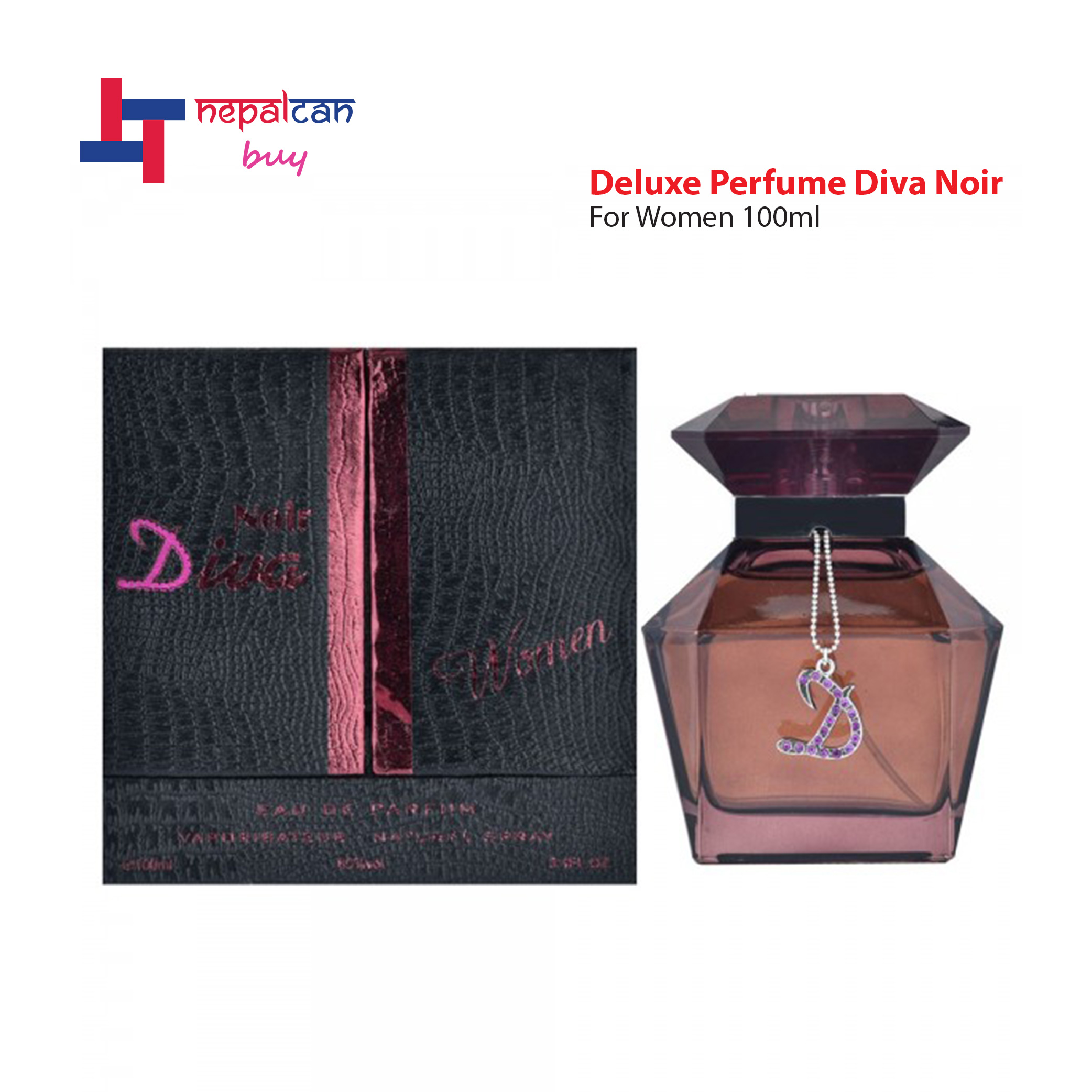 Deluxe Perfume Diva Noir For Women 100ml – Can Buy